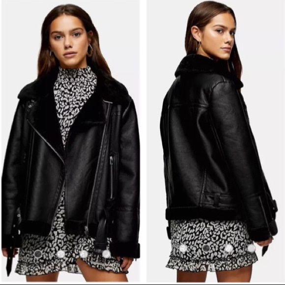 Topshop Jackets & Blazers - Topshop aviator jacket